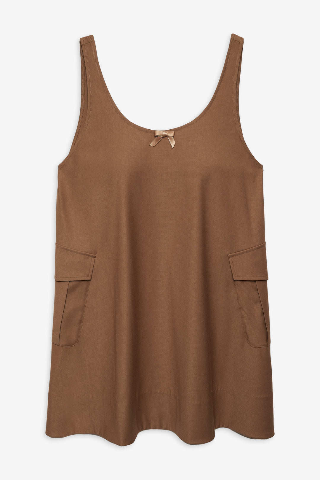 Elanah Mini Dress — CAMEL