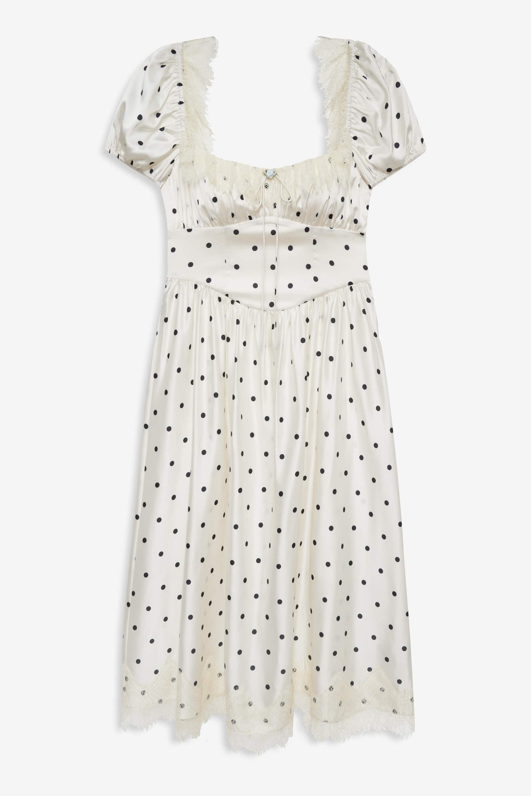 Ines Midi Dress — Cream