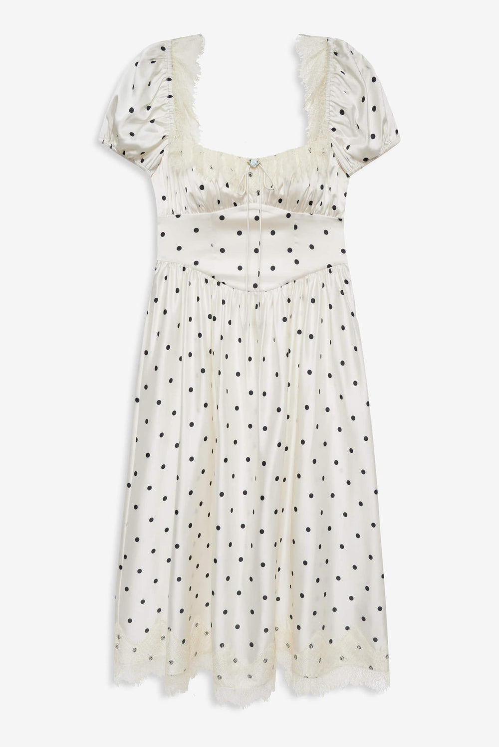 Ines Midi Dress — Cream