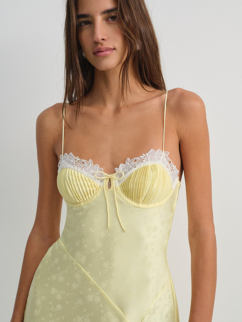 Chania Midi Dress — Yellow