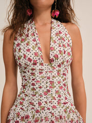 Betty Bud Maxi Dress — White