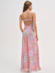 Teagan Maxi Dress — Pink