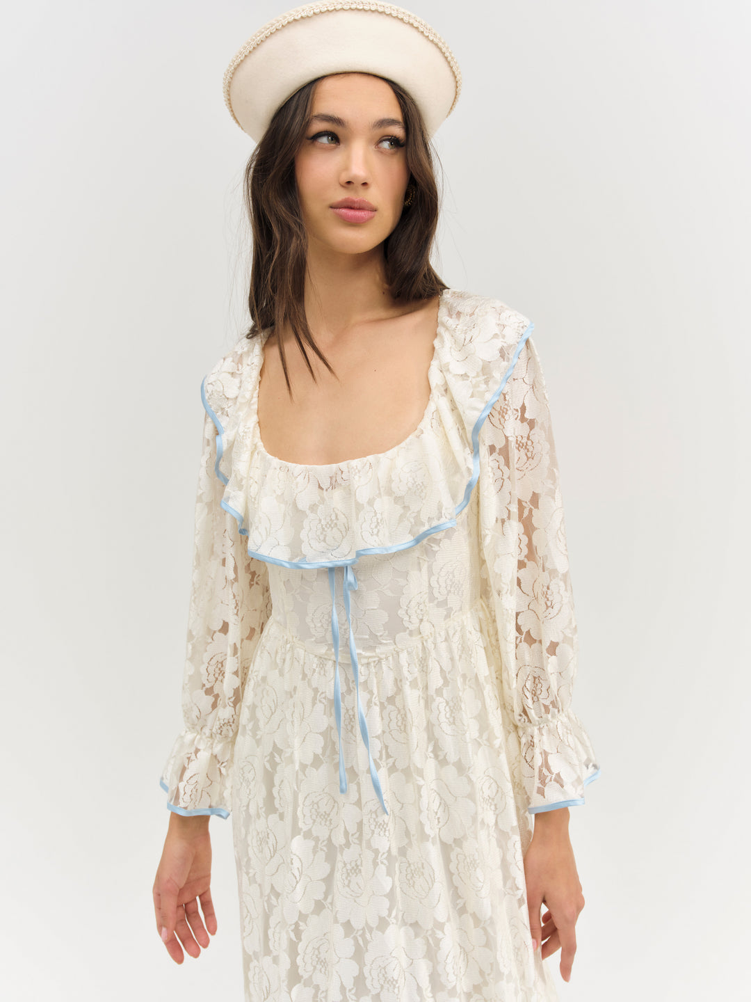 Severine Maxi Dress — Cream