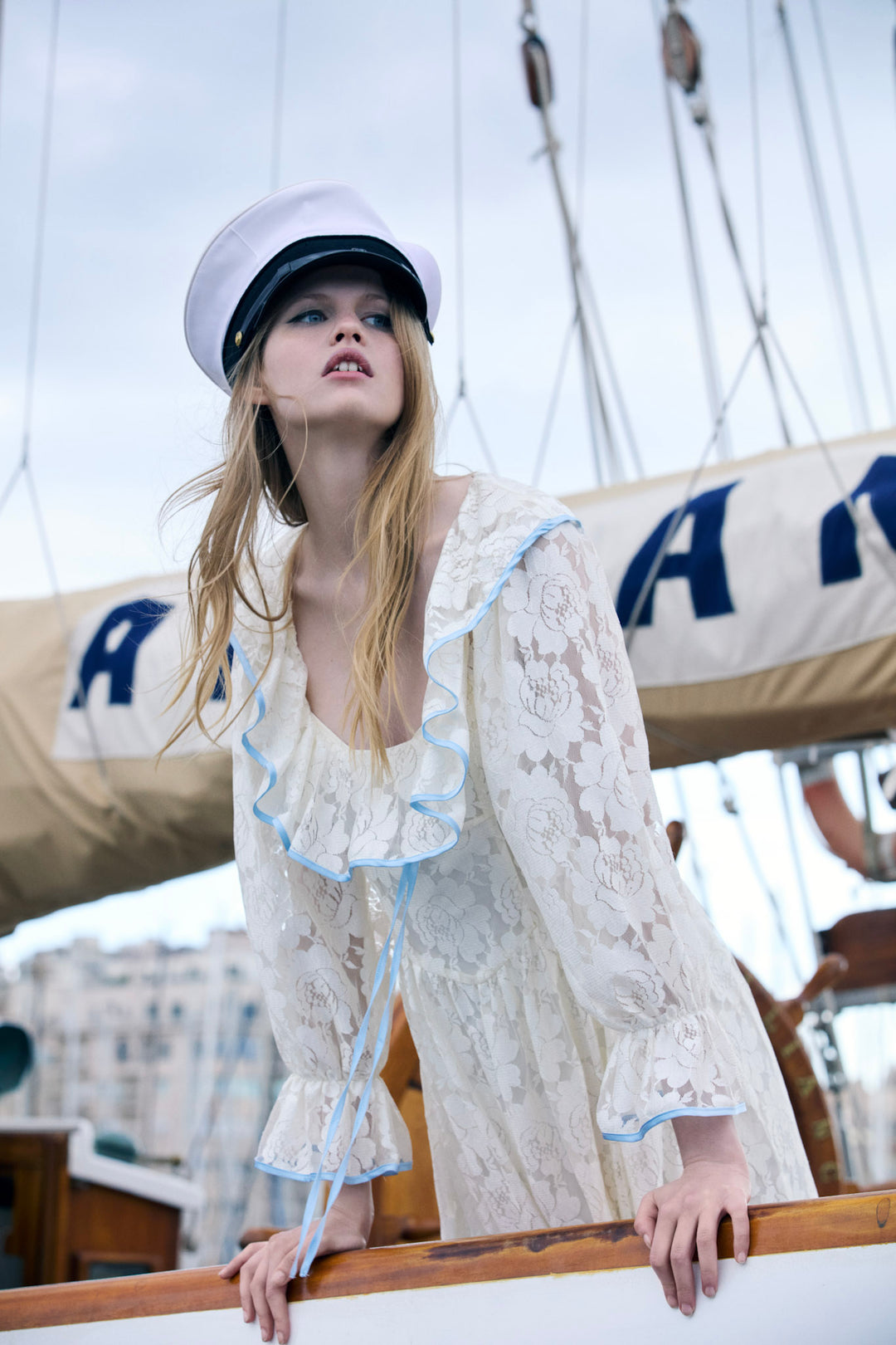 Severine Maxi Dress — Cream