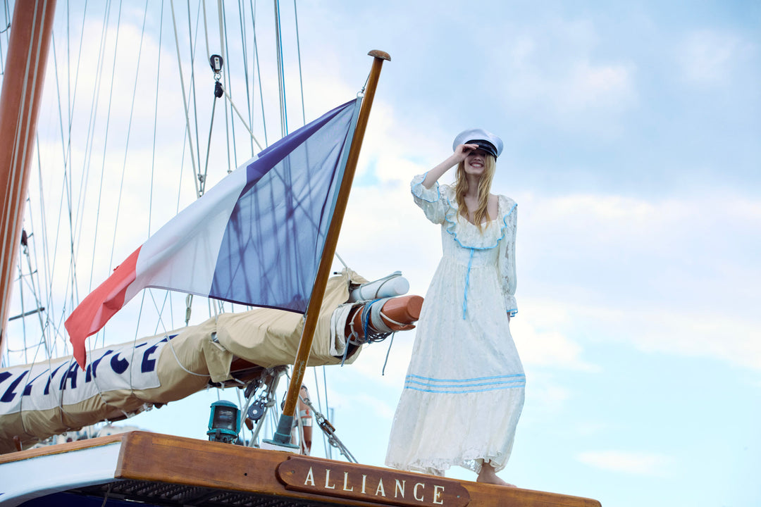 Severine Maxi Dress — Cream