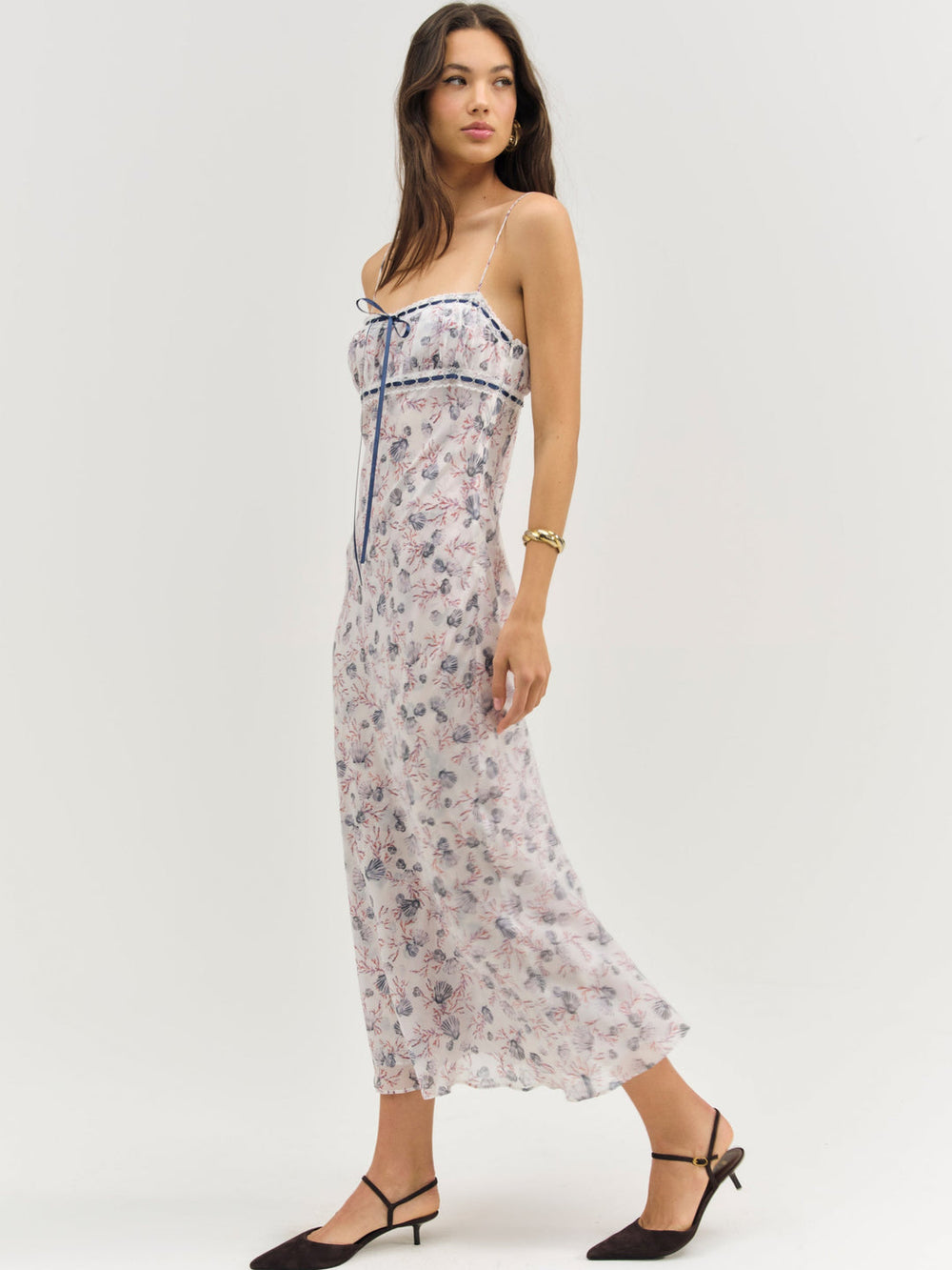Midsummer Midi Dress — White