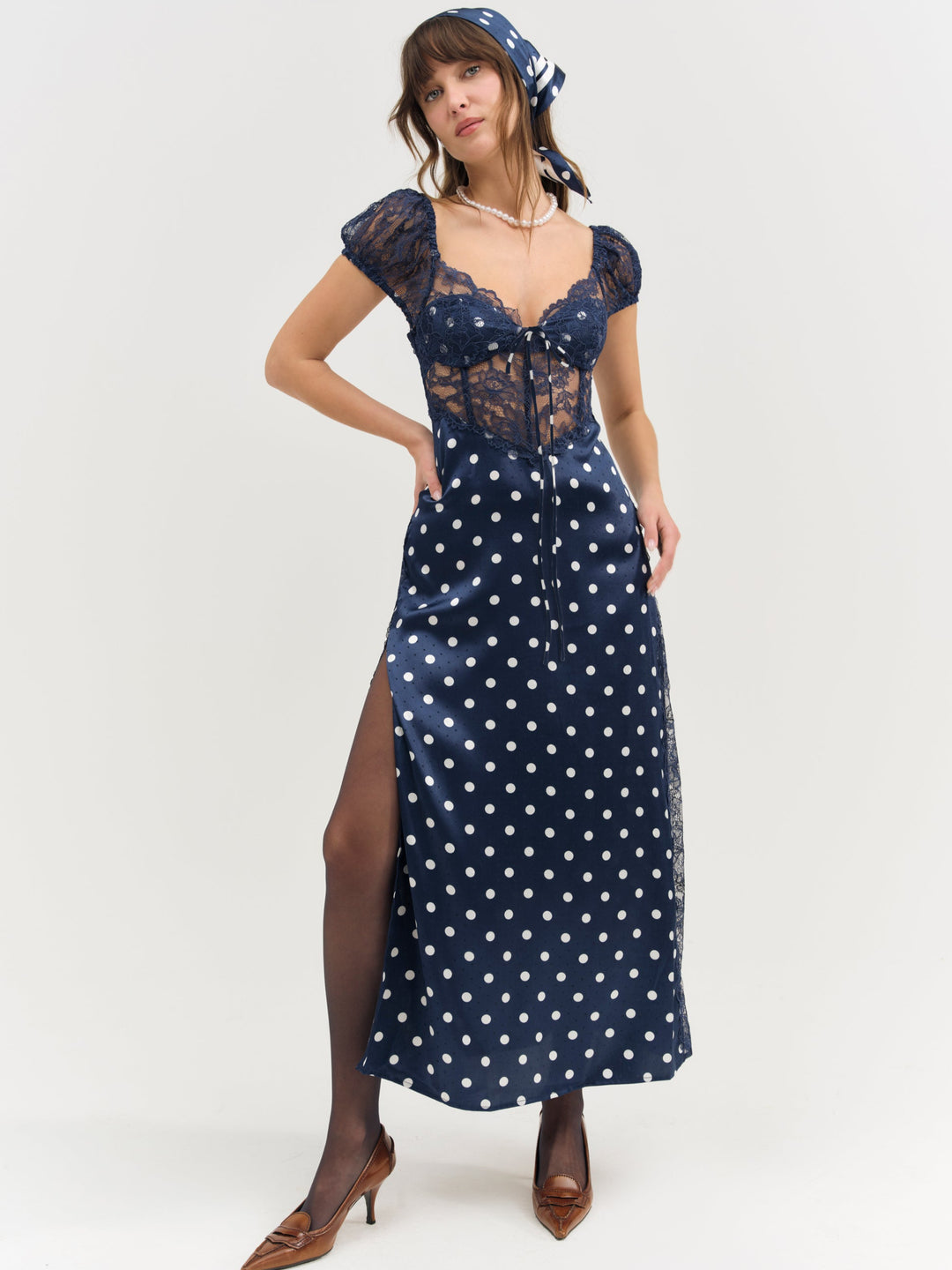 Casey Maxi Dress — Navy