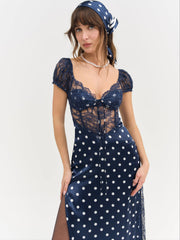 Casey Maxi Dress — Navy