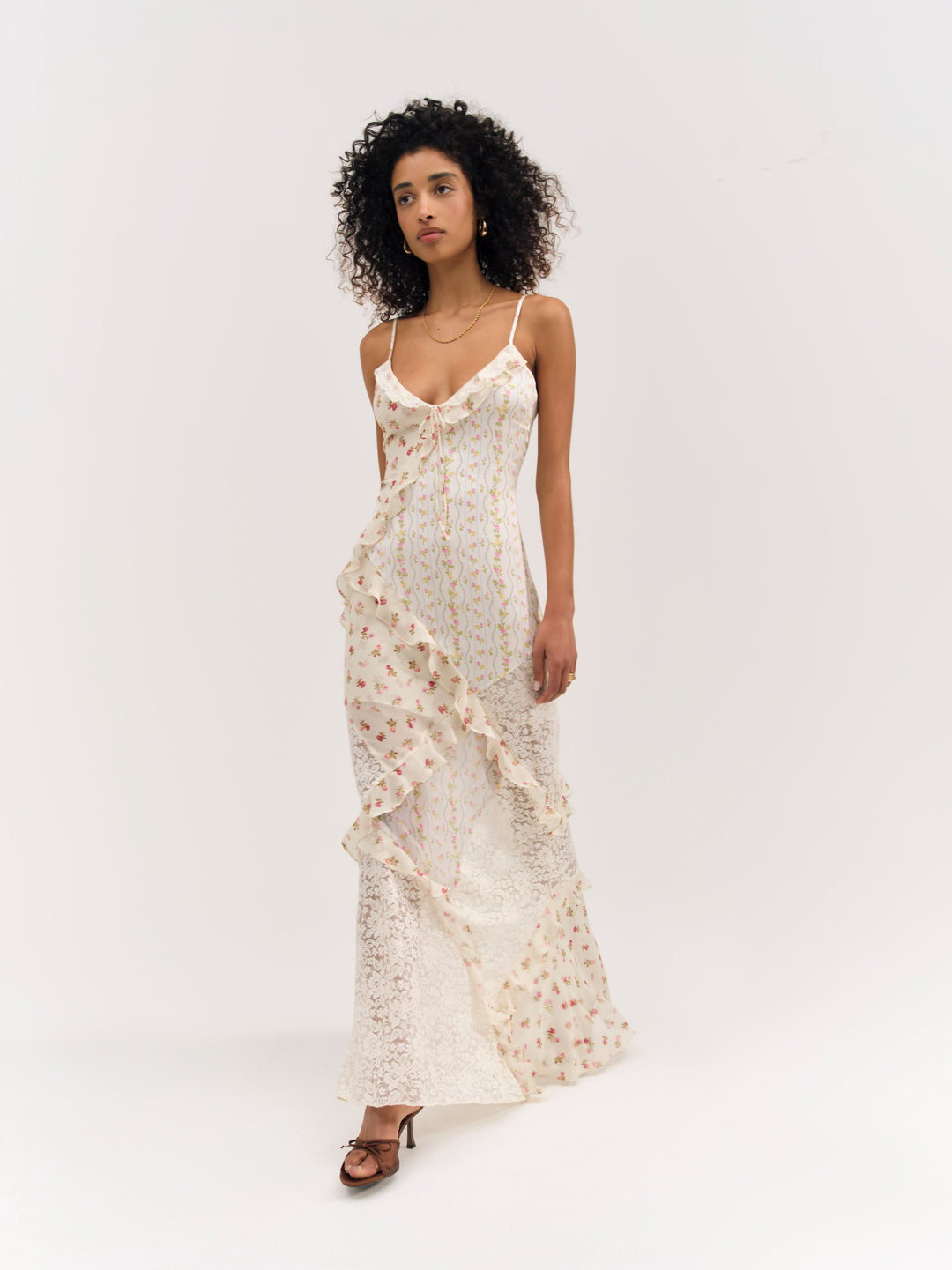 Josalyn Maxi Dress — Cream