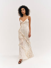 Josalyn Maxi Dress — Cream