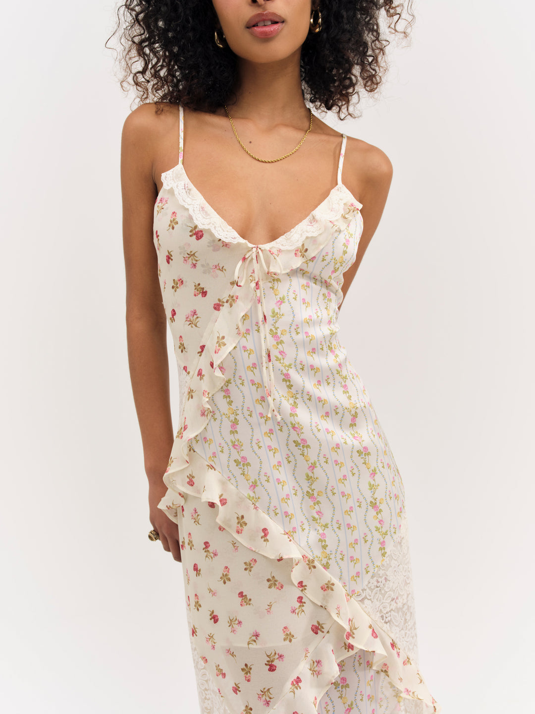 Josalyn Maxi Dress — Cream