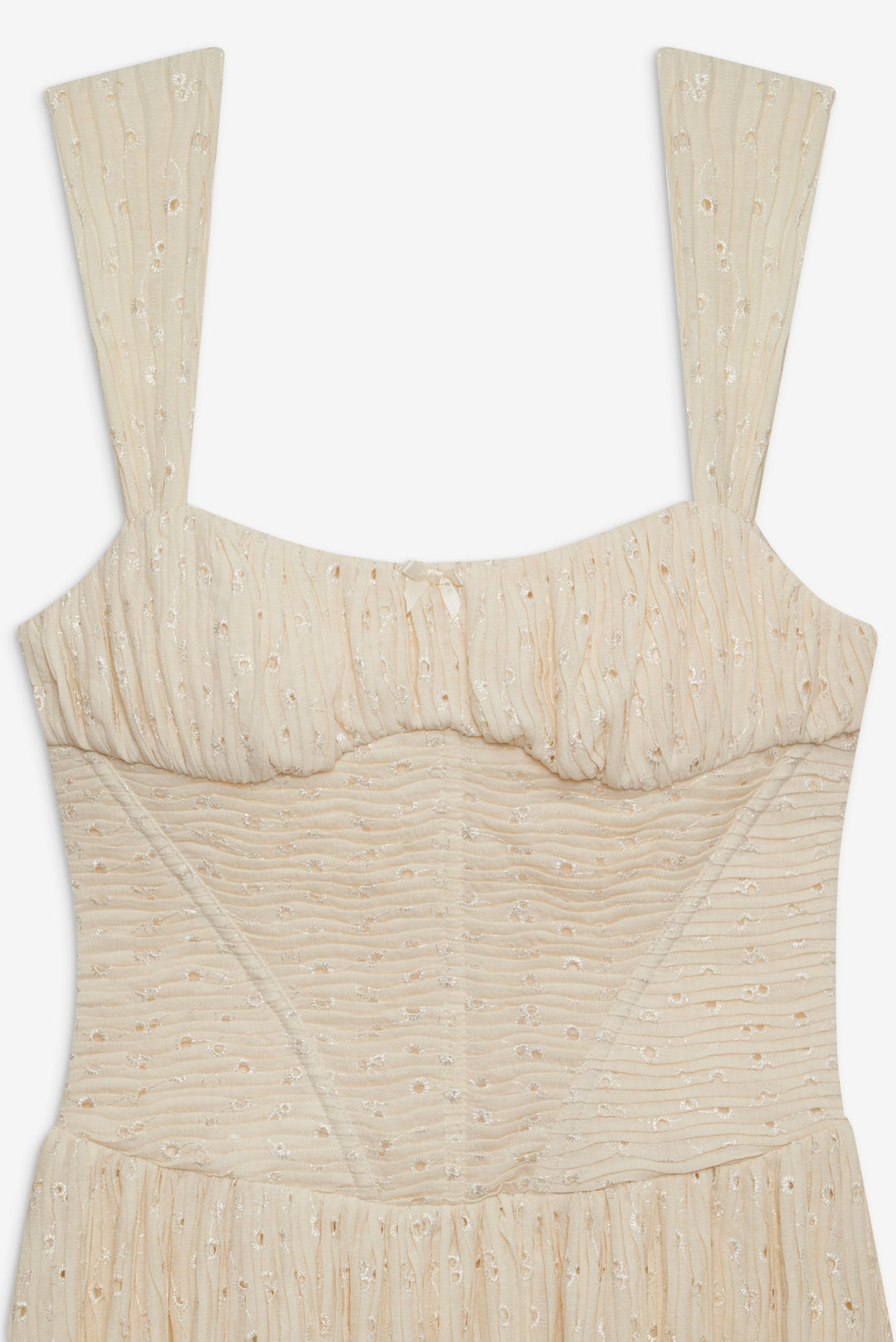 Erika Bustier Maxi Dress — Natural