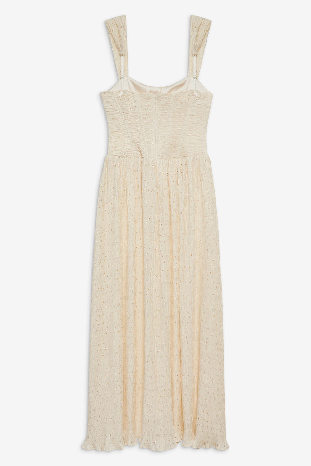 Erika Bustier Maxi Dress — Natural