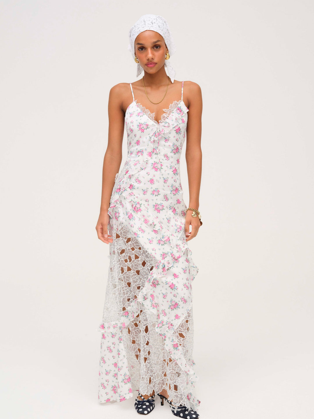 Josalyn Maxi Dress — White
