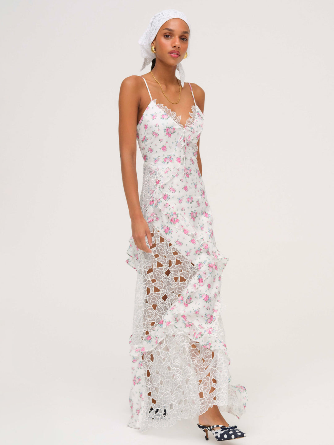 Josalyn Maxi Dress — White