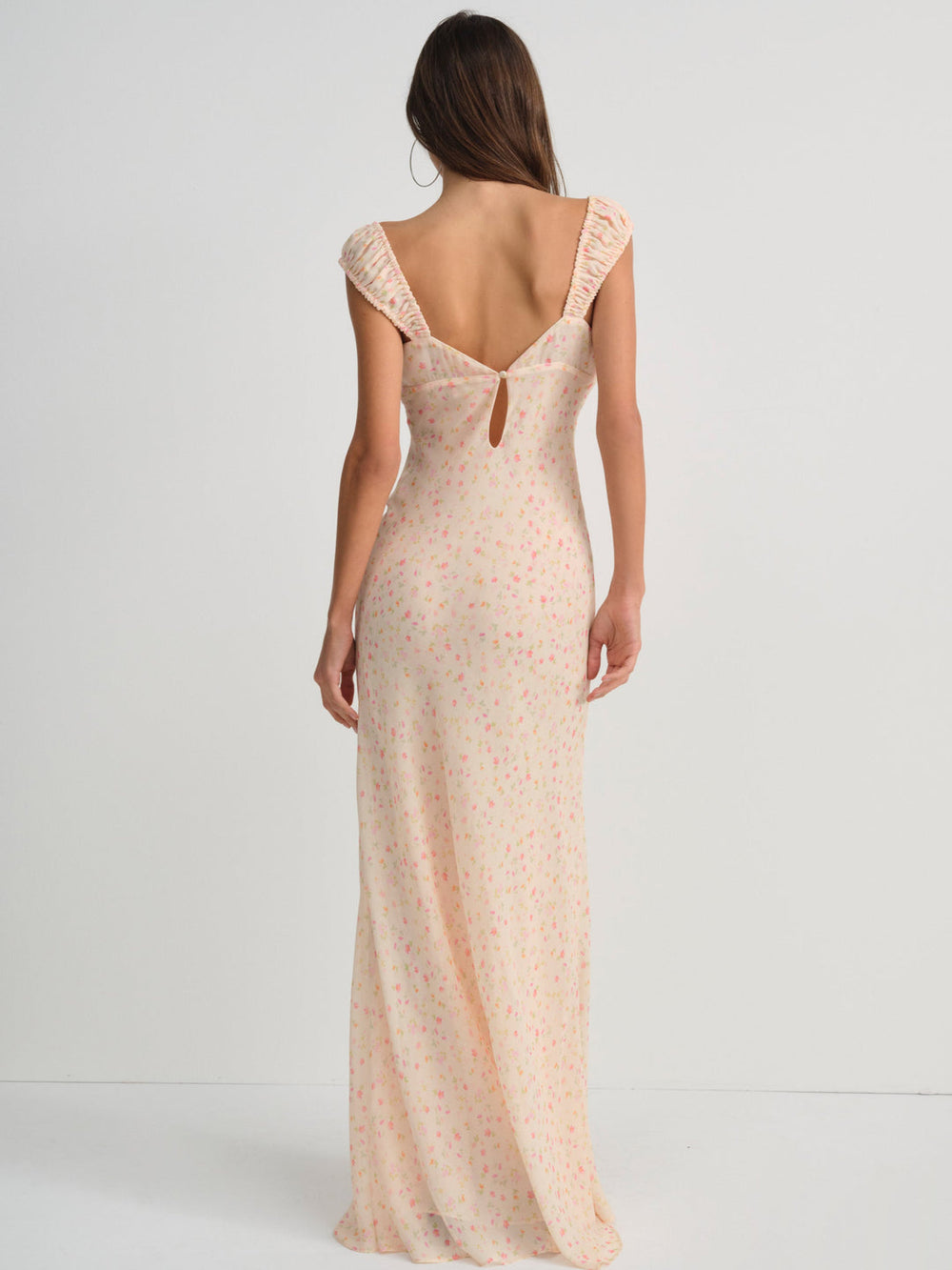 Emmaline Maxi Dress — Peach