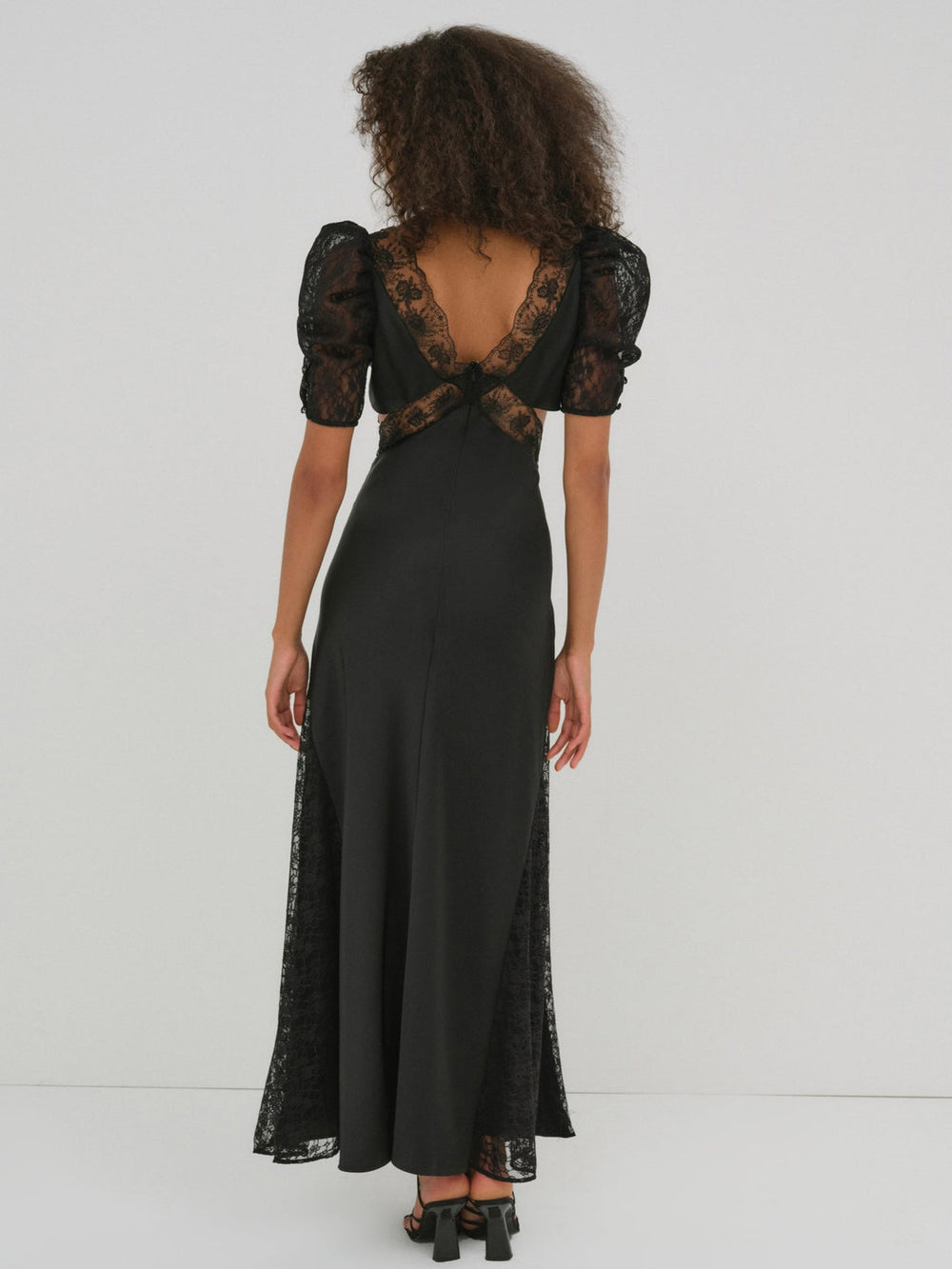 Corinne Maxi Dress — Black