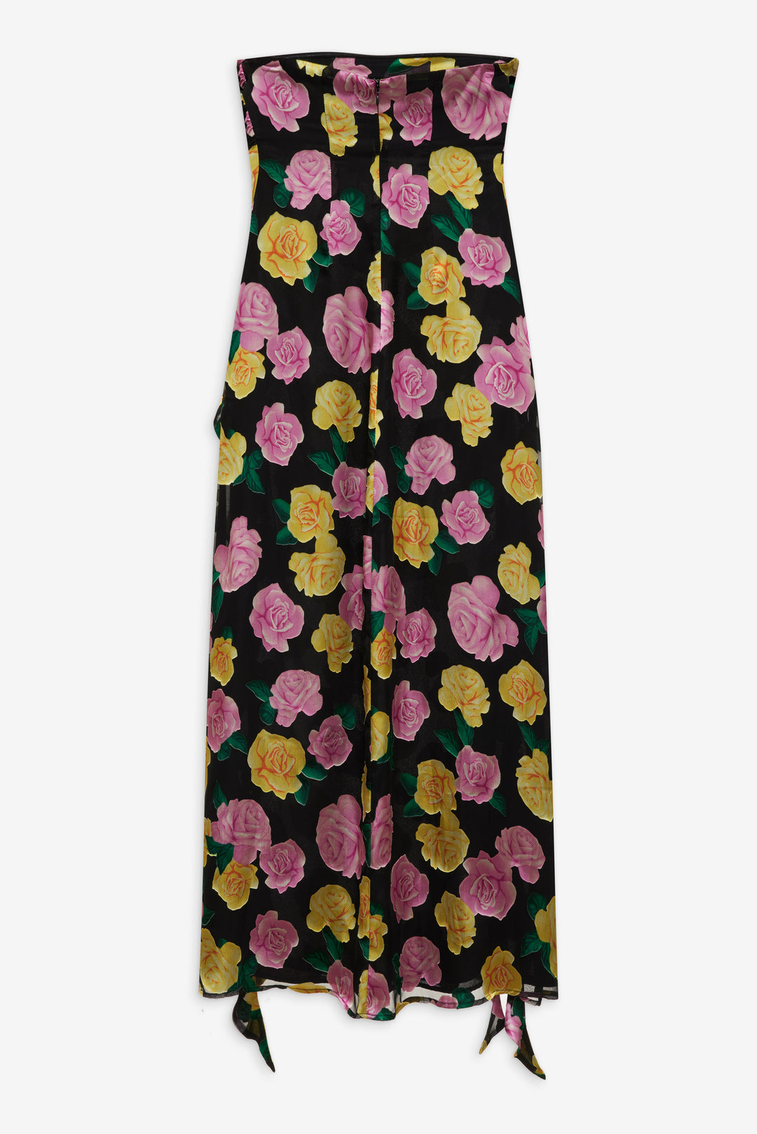 Madison Strapless Maxi Dress — Black