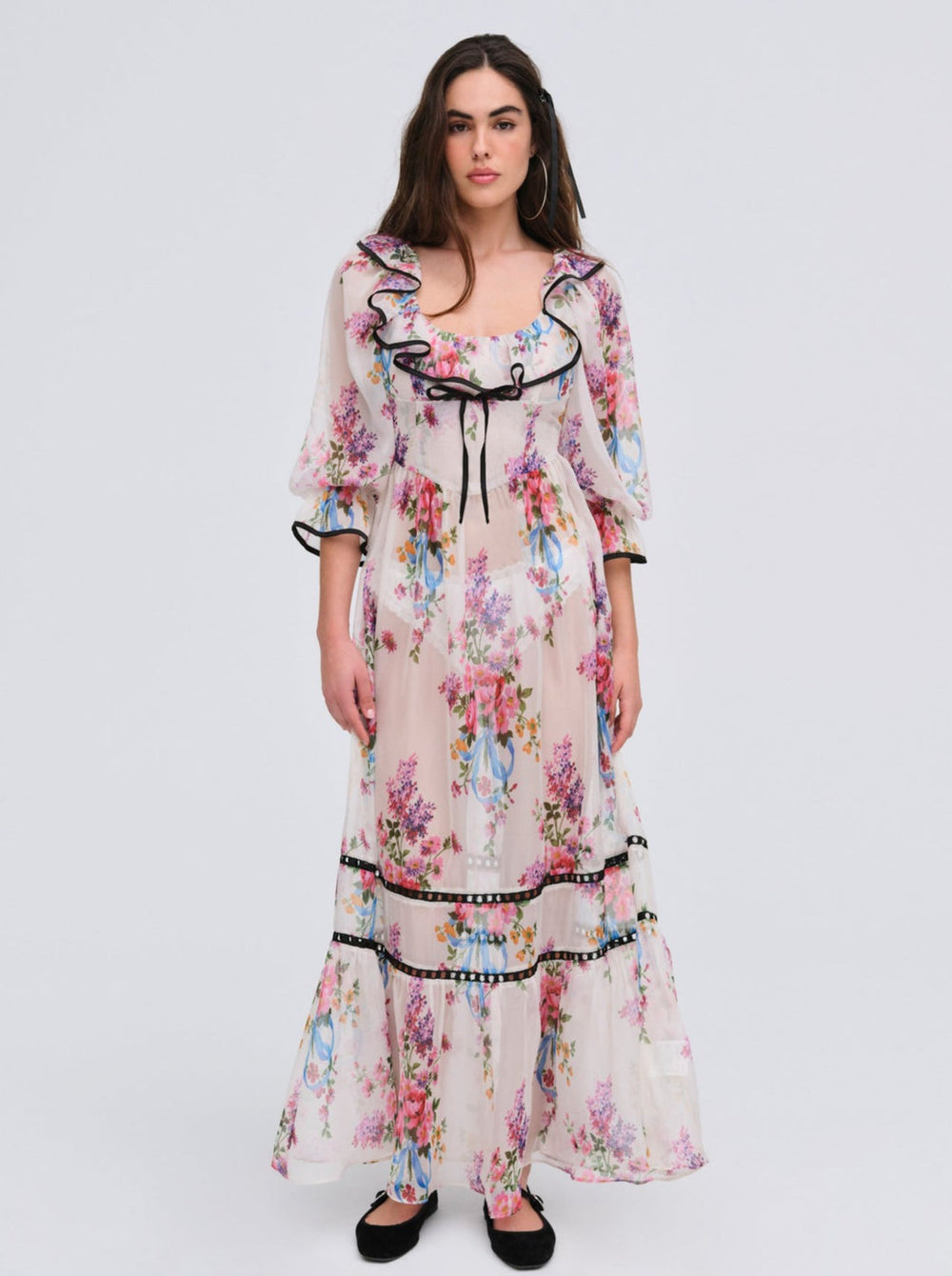 Severine Maxi Dress — Multi